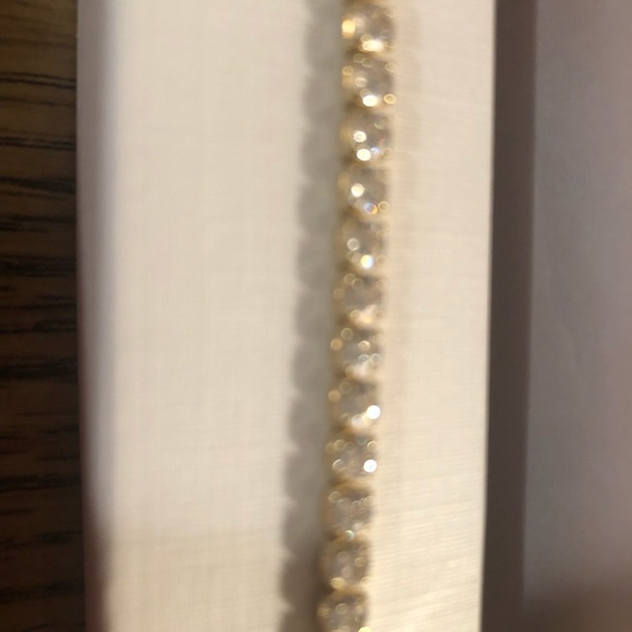 Nicola Paris Cubic Zirconia Fine Silver Plated bracelet - Picture 3 of 7